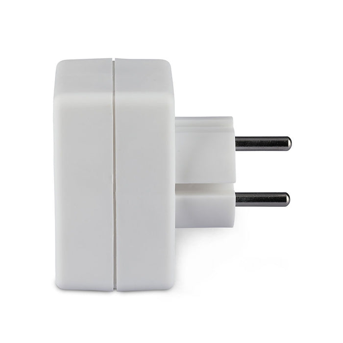 (Lot de 200) Adaptateur 3 prises VT-1023 2,5A - Blanc