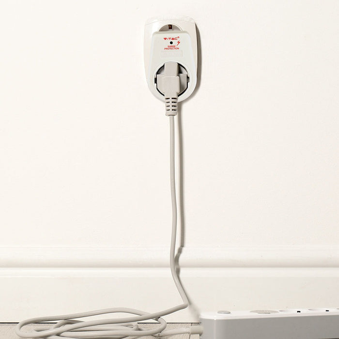 (Lot de 100) Adaptateur 1 voie 16A Blanc