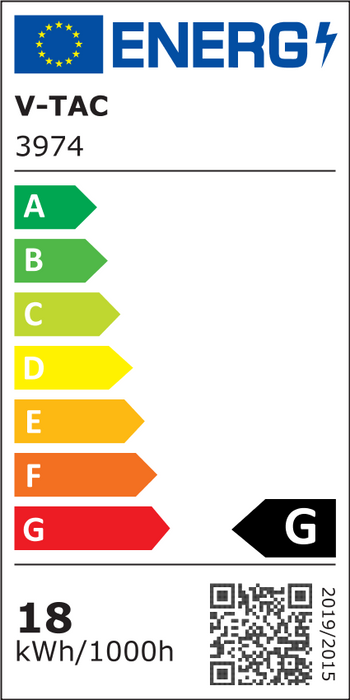 Applique Murale LED Designer 18W VT-7025 (Variateur TRIAC) 3000K Blanc