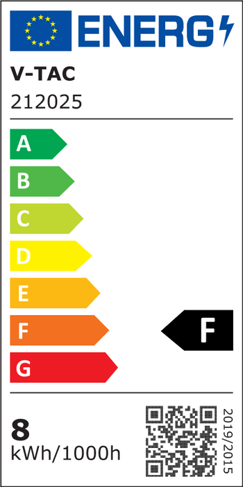 (Lot de 400) Ruban LED VT-3528 120 LED/m 8W/m Code Couleur : 3000K IP20 (5m/rouleau) (Prix par m)