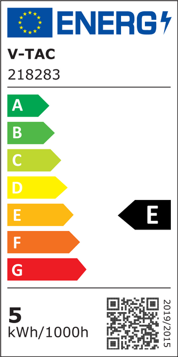 (Lot de 20) Applique Murale LED 5W VT-825 Corps Noir 4000K