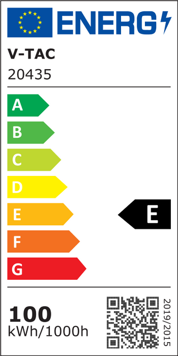 Luminaire LED avec Détecteur Crépusculaire 100W VT-139ST-S, Puce Samsung & Adaptateur 6500K 120LM/W