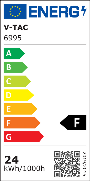 (Lot de 5) Luminaire LED Designer 24W Blanc 4000K Double RD