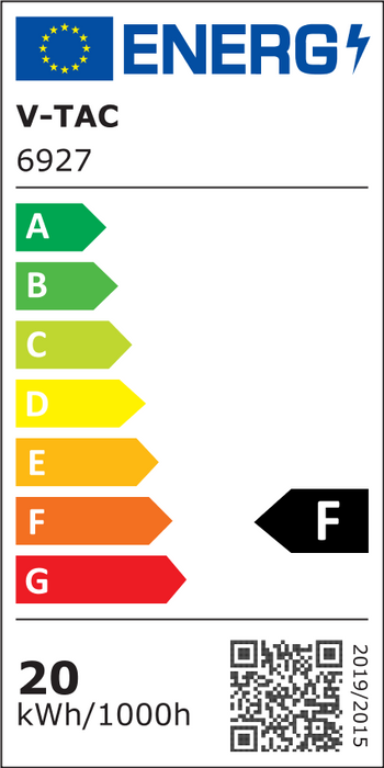 (Lot de 5) Luminaire LED Designer 20W Blanc 4000K RD